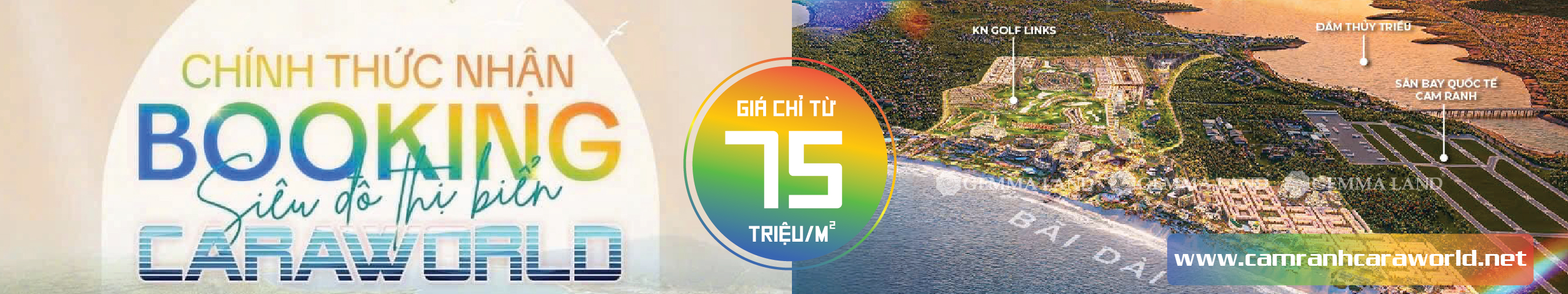 Booking Caraworld Cam Ranh - Đô thị biển tại Cam Ranh. Giá bán từ 75 triệu/m2. Liên hệ 0946777723 để được tư vấn thêm hoặc truy cập vào: https://gemmaland.vn/du-an/caraworld-cam-ranh/